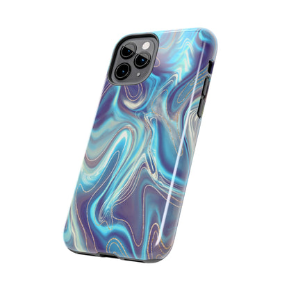 Aurora Swirl Impact-Resistant Phone Case