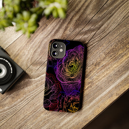 Cosmic Flower (Slim Phone Cases)