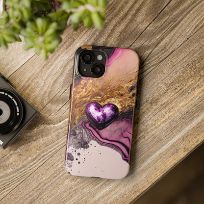 Glass Heart (Tough Phone Case)