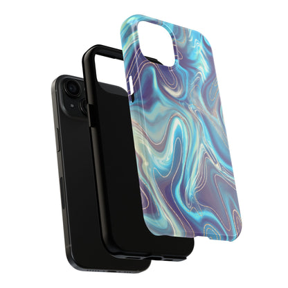 Aurora Swirl Impact-Resistant Phone Case