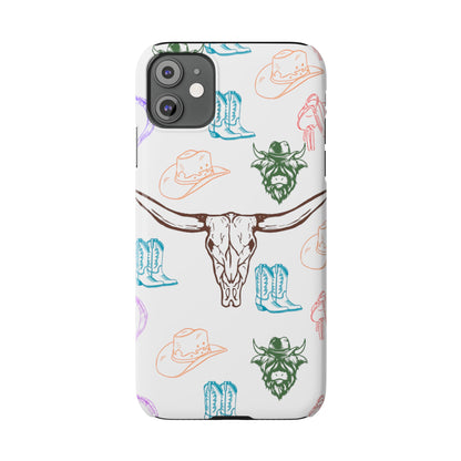 CowGirl World (Slim Phone Cases)