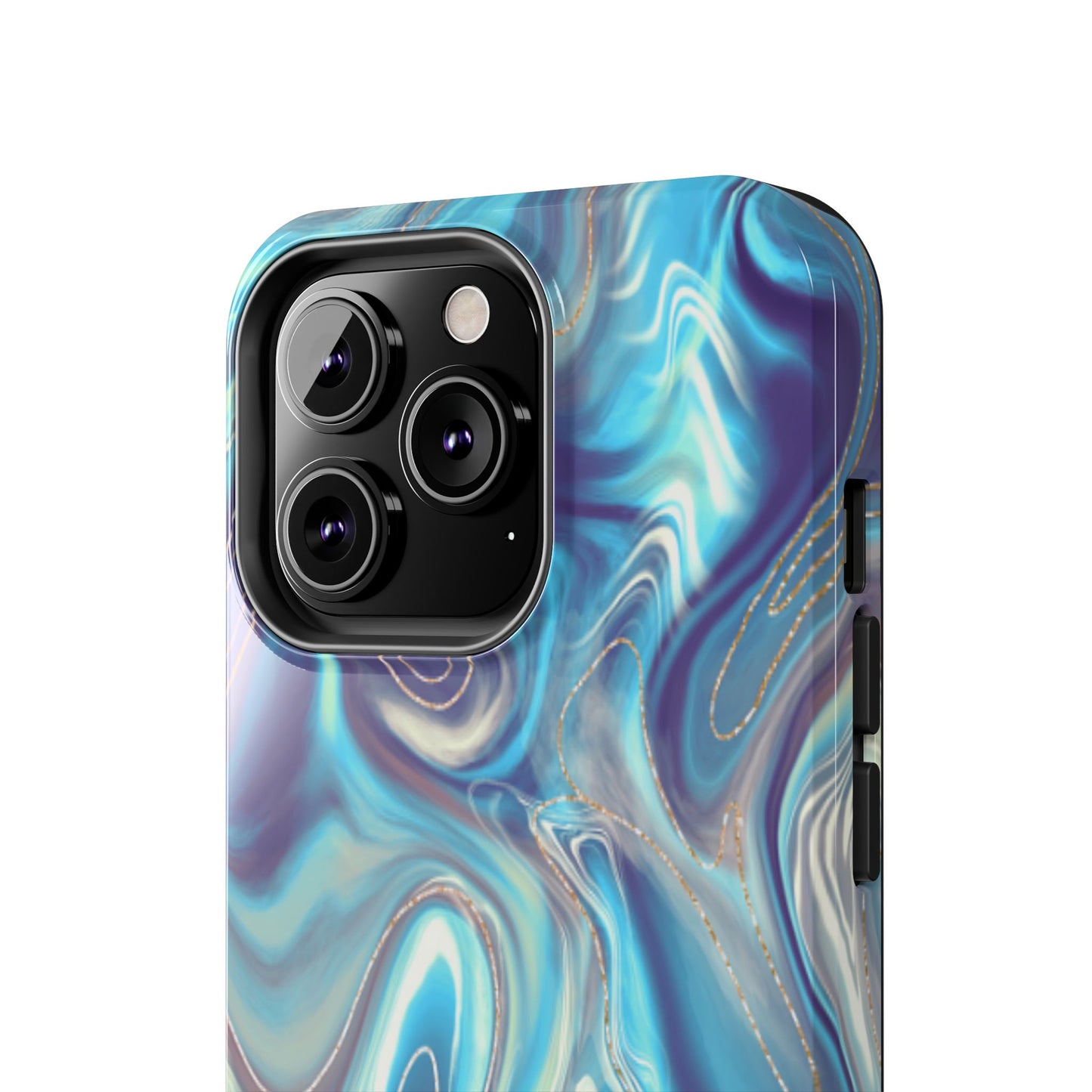 Aurora Swirl Impact-Resistant Phone Case