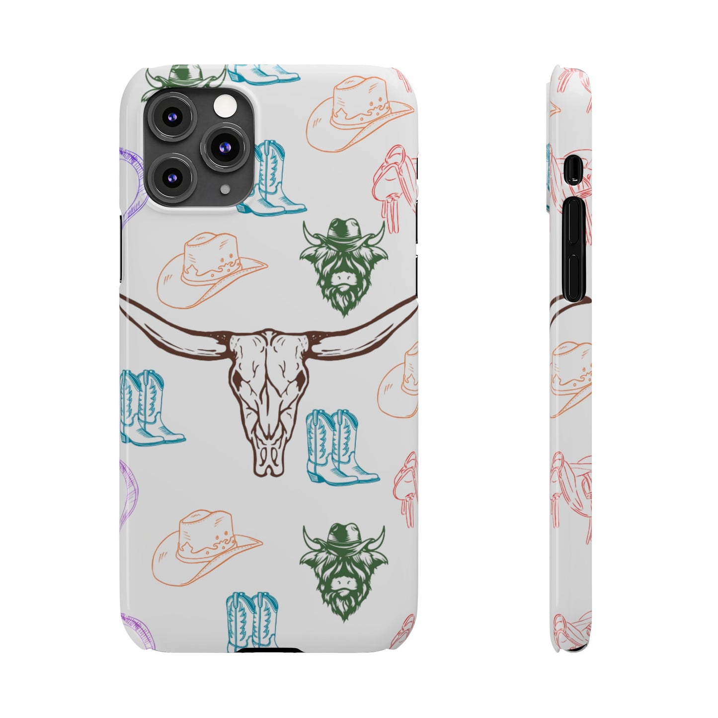 CowGirl World (Slim Phone Cases)