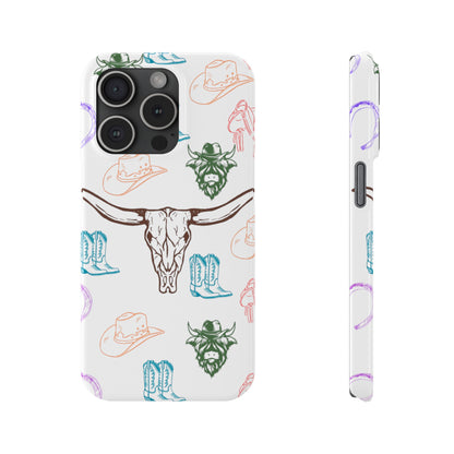 CowGirl World (Slim Phone Cases)