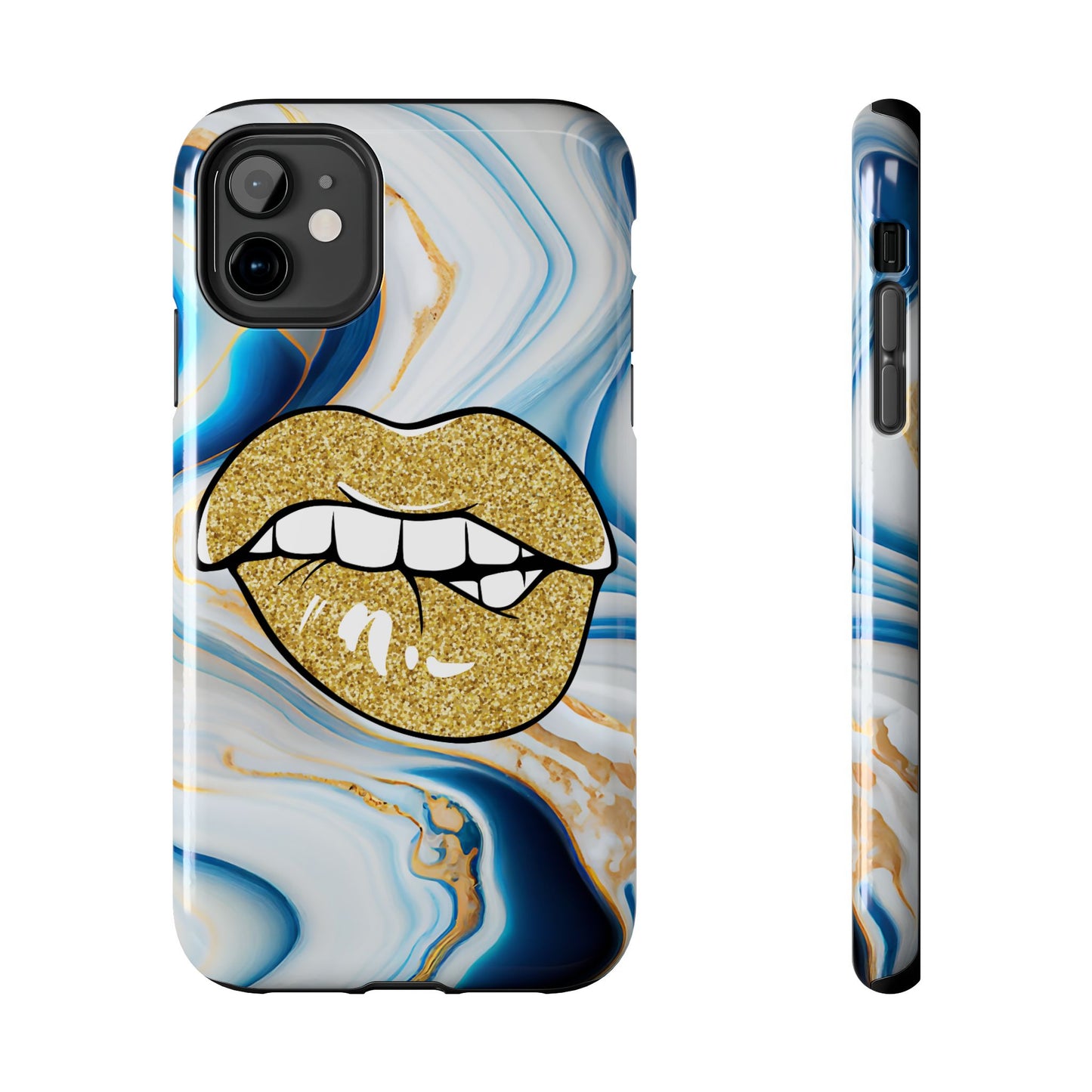 Marbled Kiss (Tough Phone Case)