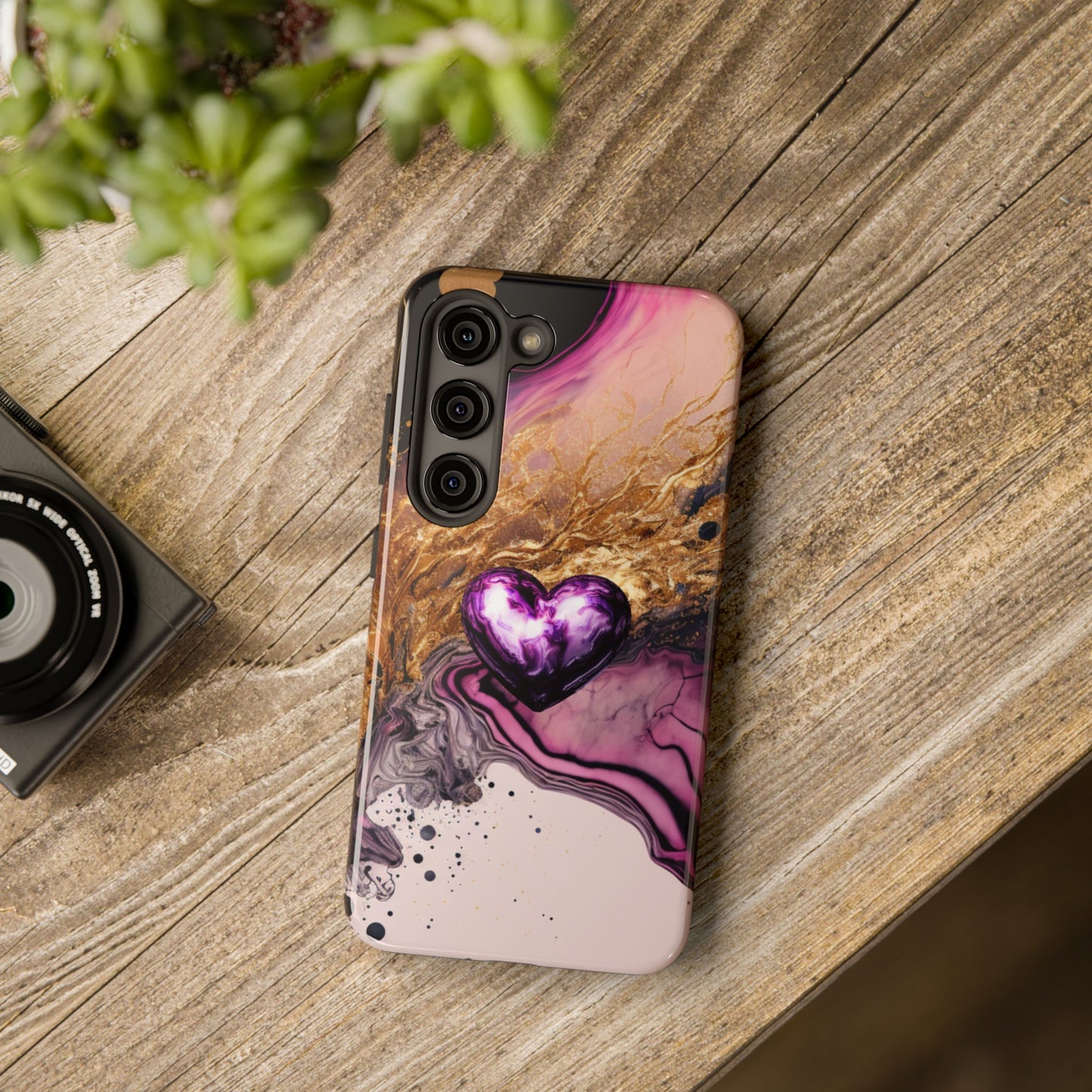 Glass Heart (Tough Phone Case)