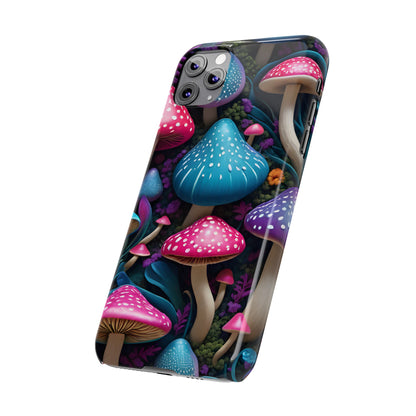 Whimsical  Mushroom Wonderland  (Slim Phone Case)