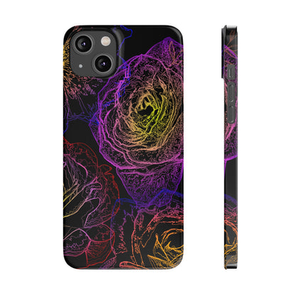 Cosmic Flower (Slim Phone Cases)