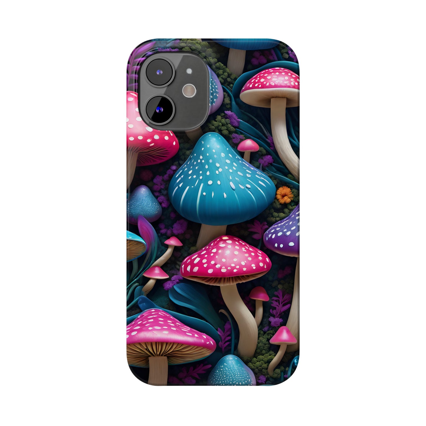 Whimsical  Mushroom Wonderland  (Slim Phone Case)