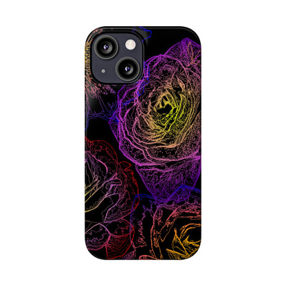 Cosmic Flower (Slim Phone Cases)