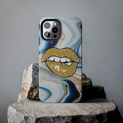 Marbled Kiss (Tough Phone Case)