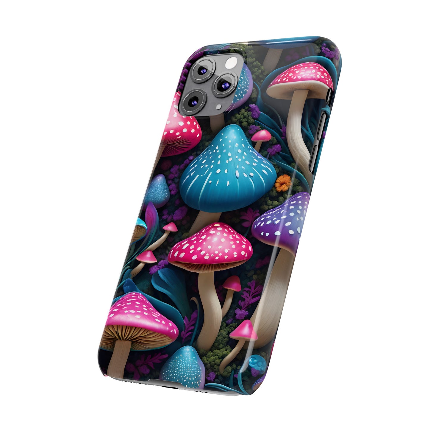 Whimsical  Mushroom Wonderland  (Slim Phone Case)