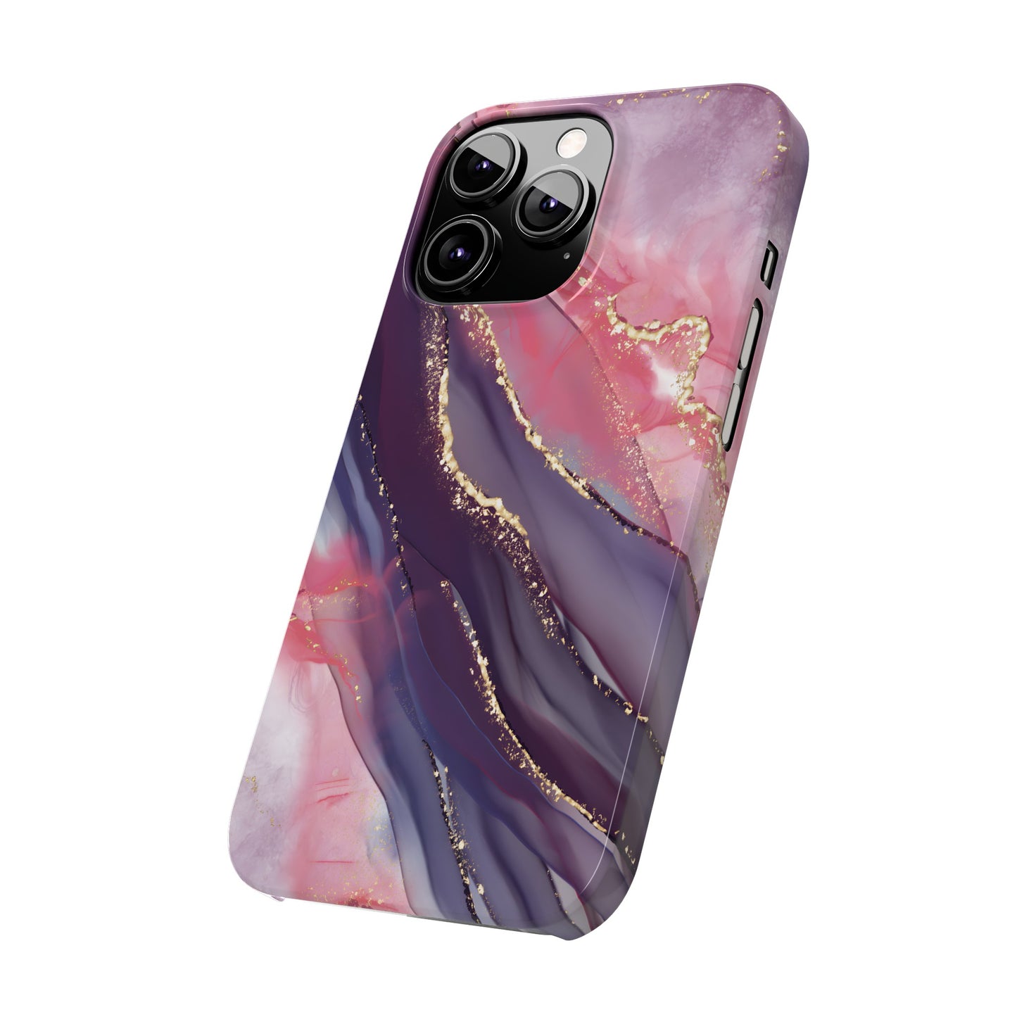 "Elegant Marbling Euphoria - Slim Phone Case