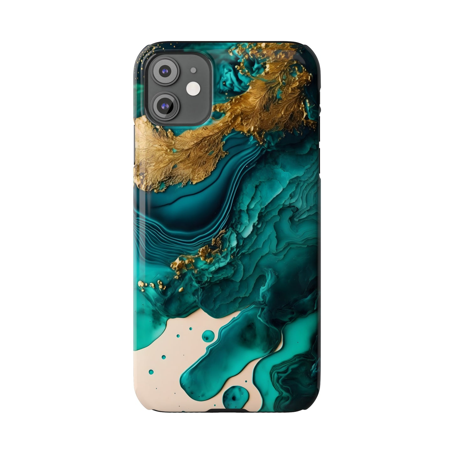 Abstract Geometric Bliss Slim Phone Case