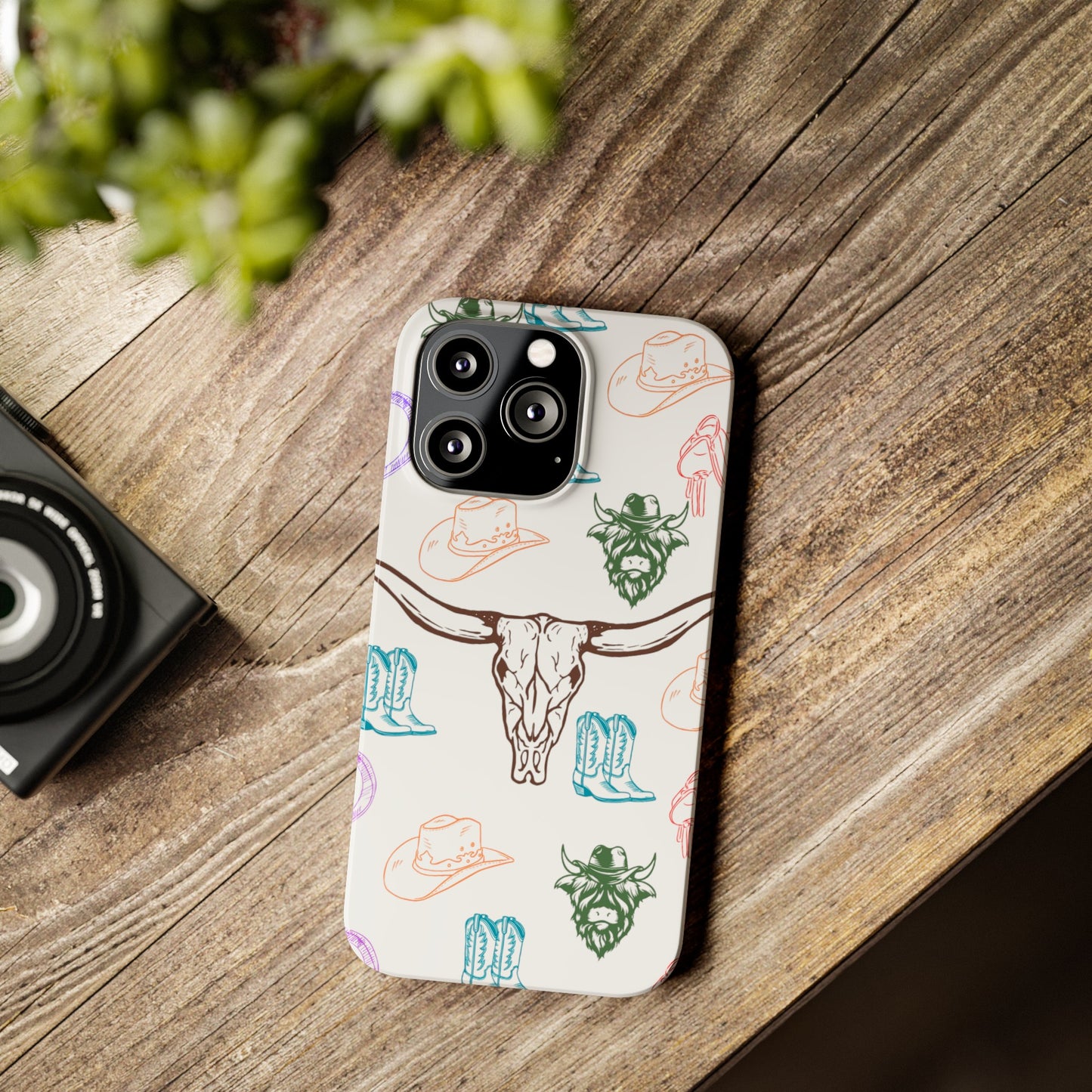 CowGirl World (Slim Phone Cases)