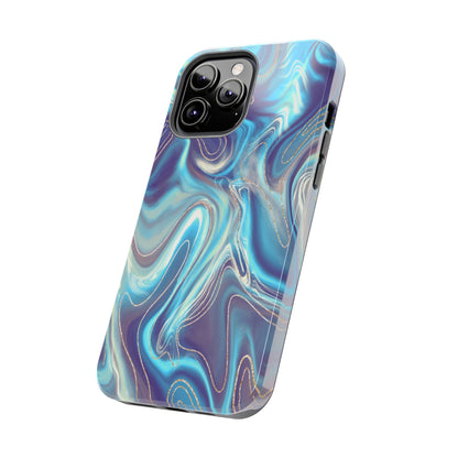 Aurora Swirl Impact-Resistant Phone Case