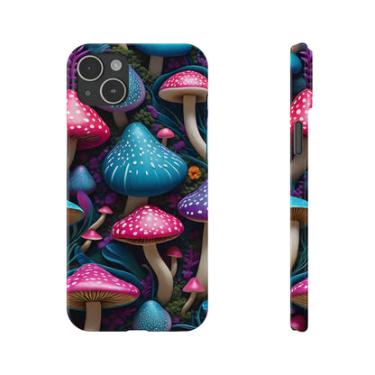 Whimsical  Mushroom Wonderland  (Slim Phone Case)