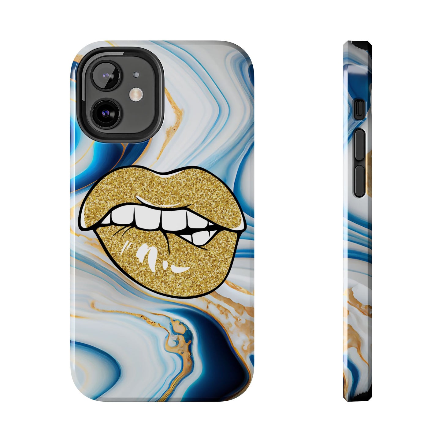 Marbled Kiss (Tough Phone Case)