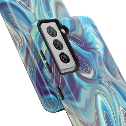 Aurora Swirl Impact-Resistant Phone Case