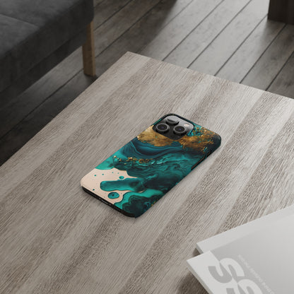 Abstract Geometric Bliss Slim Phone Case