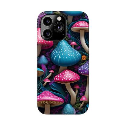 Whimsical  Mushroom Wonderland  (Slim Phone Case)