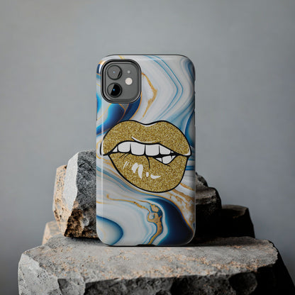 Marbled Kiss (Tough Phone Case)