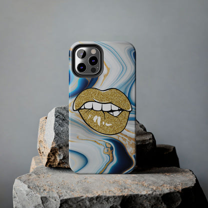 Marbled Kiss (Tough Phone Case)