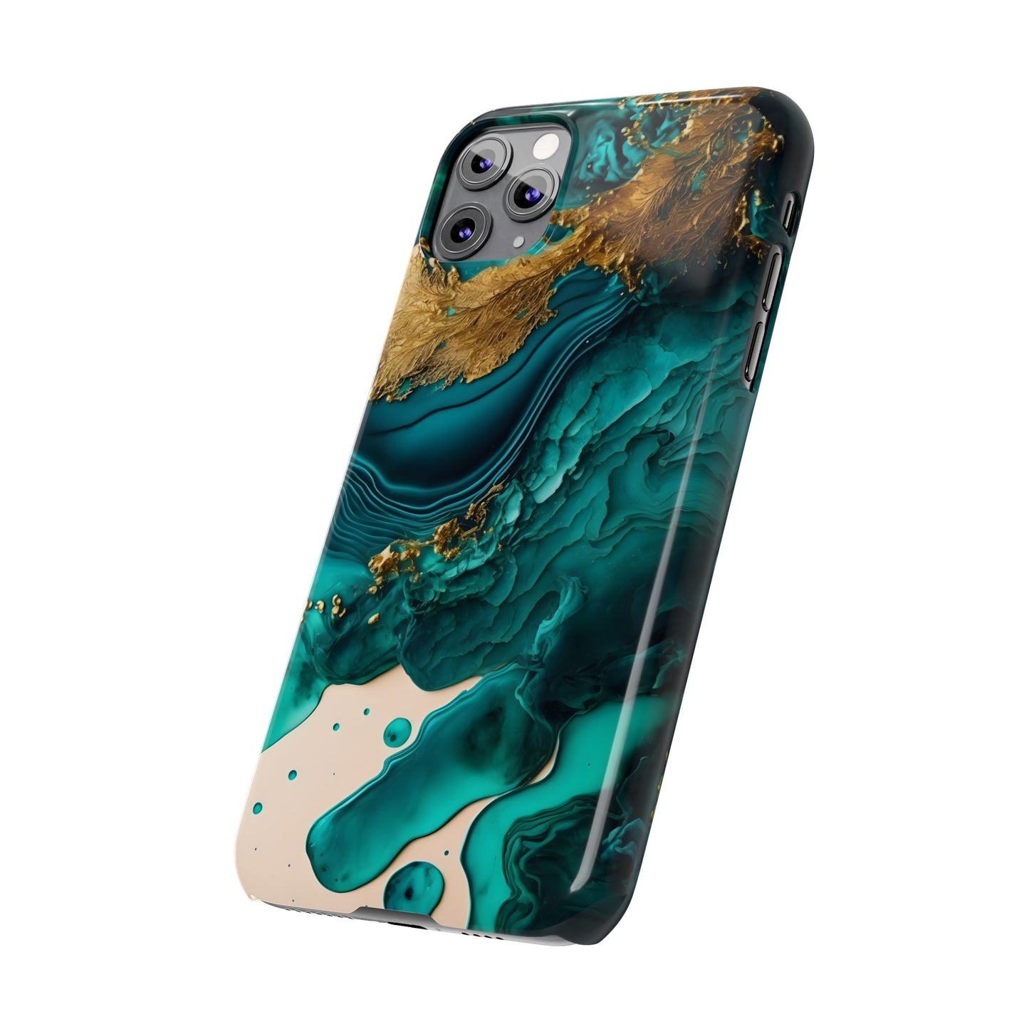 Abstract Geometric Bliss Slim Phone Case