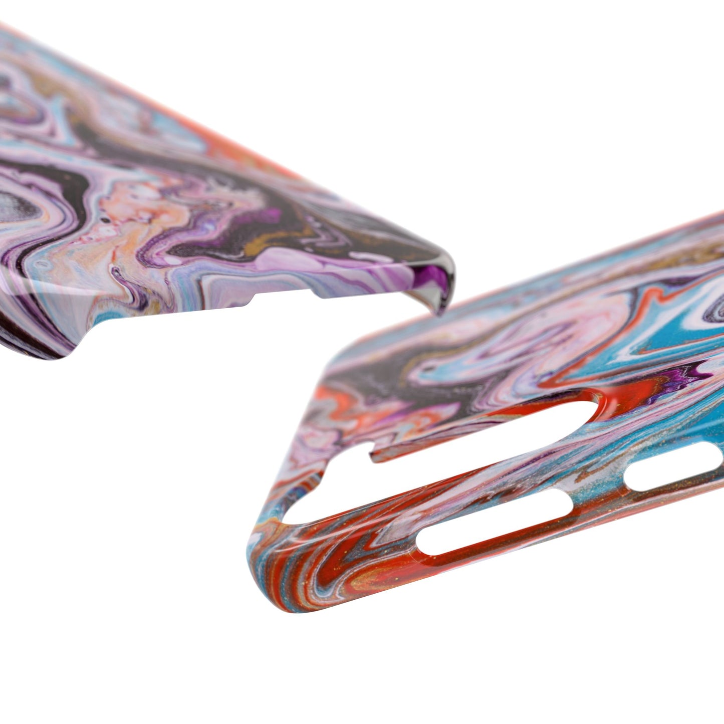 Abstract Elegance Marbled Phone Case - Slim and Protective