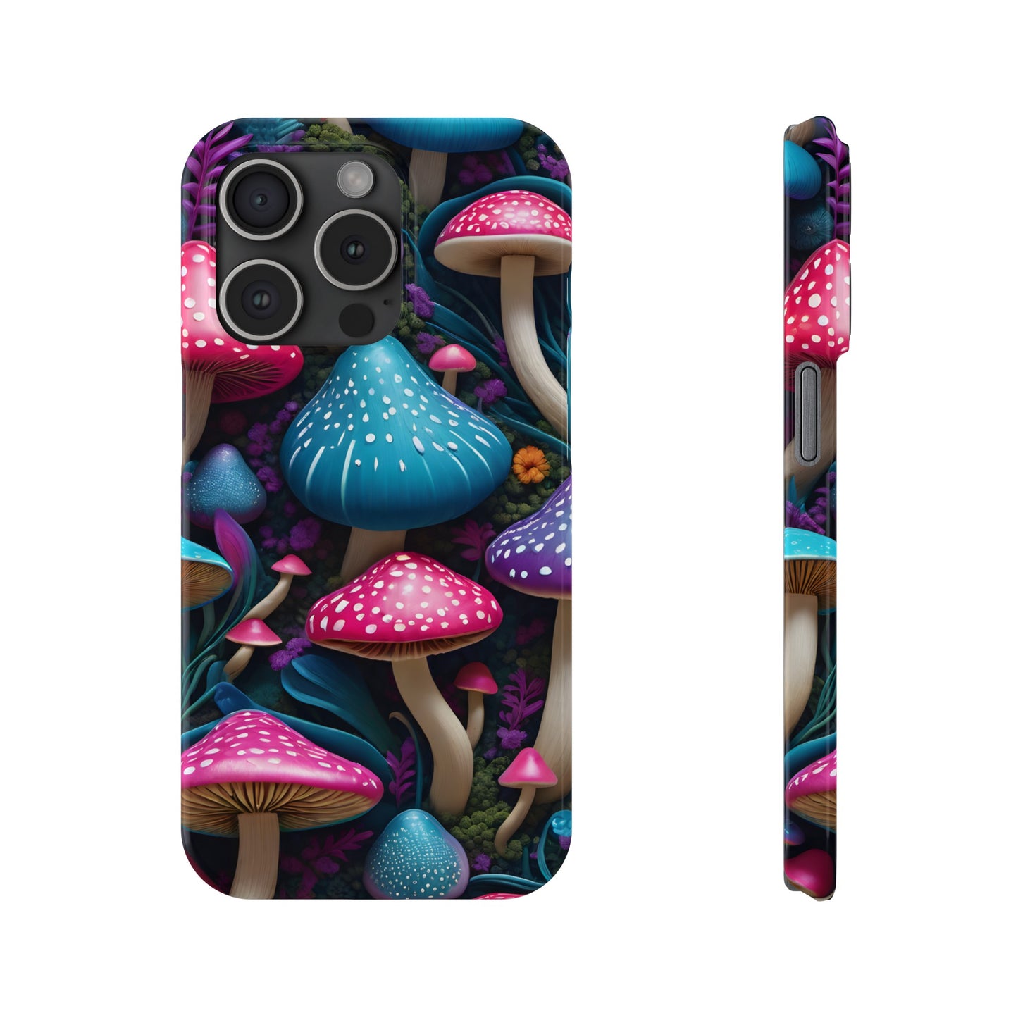 Whimsical  Mushroom Wonderland  (Slim Phone Case)