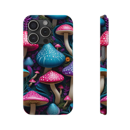 Whimsical  Mushroom Wonderland  (Slim Phone Case)