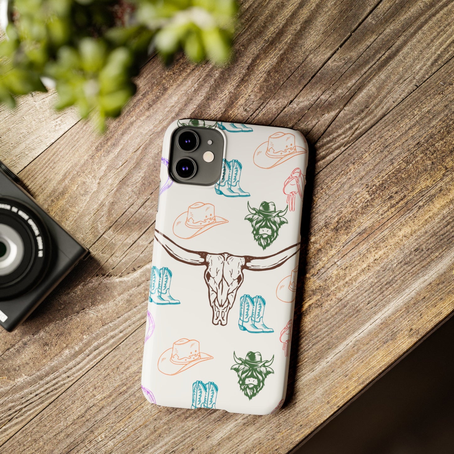 CowGirl World (Slim Phone Cases)