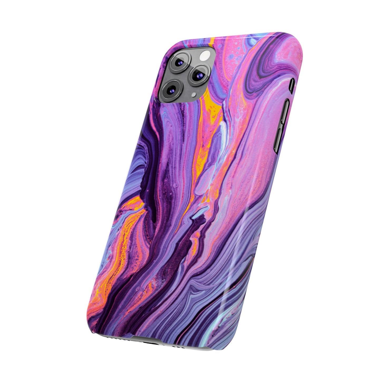 Psychedelic Swirl Ultra-Slim Phone Case for iPhone