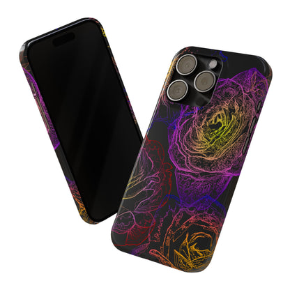 Cosmic Flower (Slim Phone Cases)