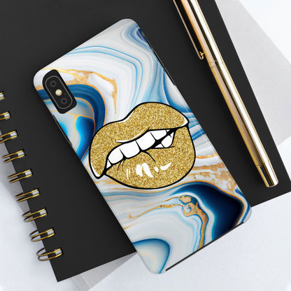 Marbled Kiss (Tough Phone Case)