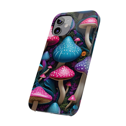 Whimsical  Mushroom Wonderland  (Slim Phone Case)