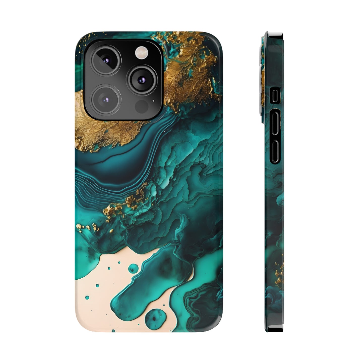 Abstract Geometric Bliss Slim Phone Case