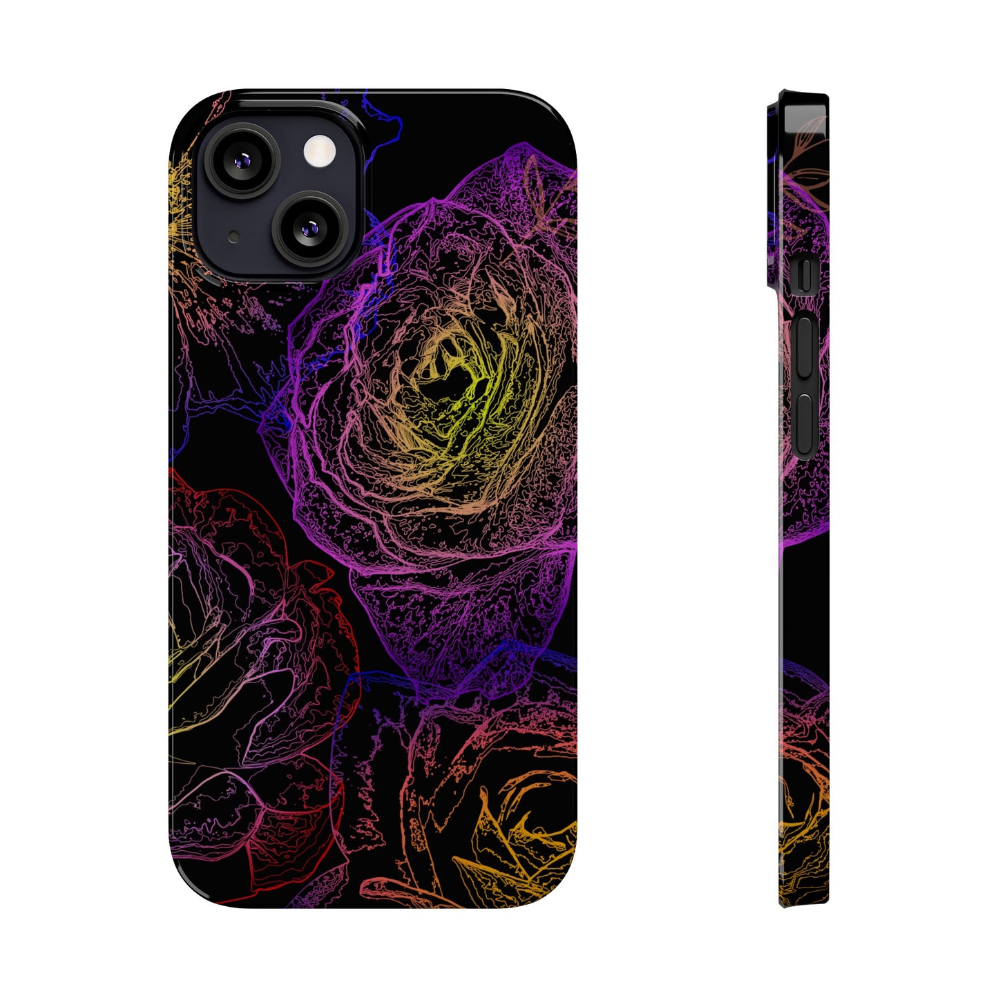 Cosmic Flower (Slim Phone Cases)