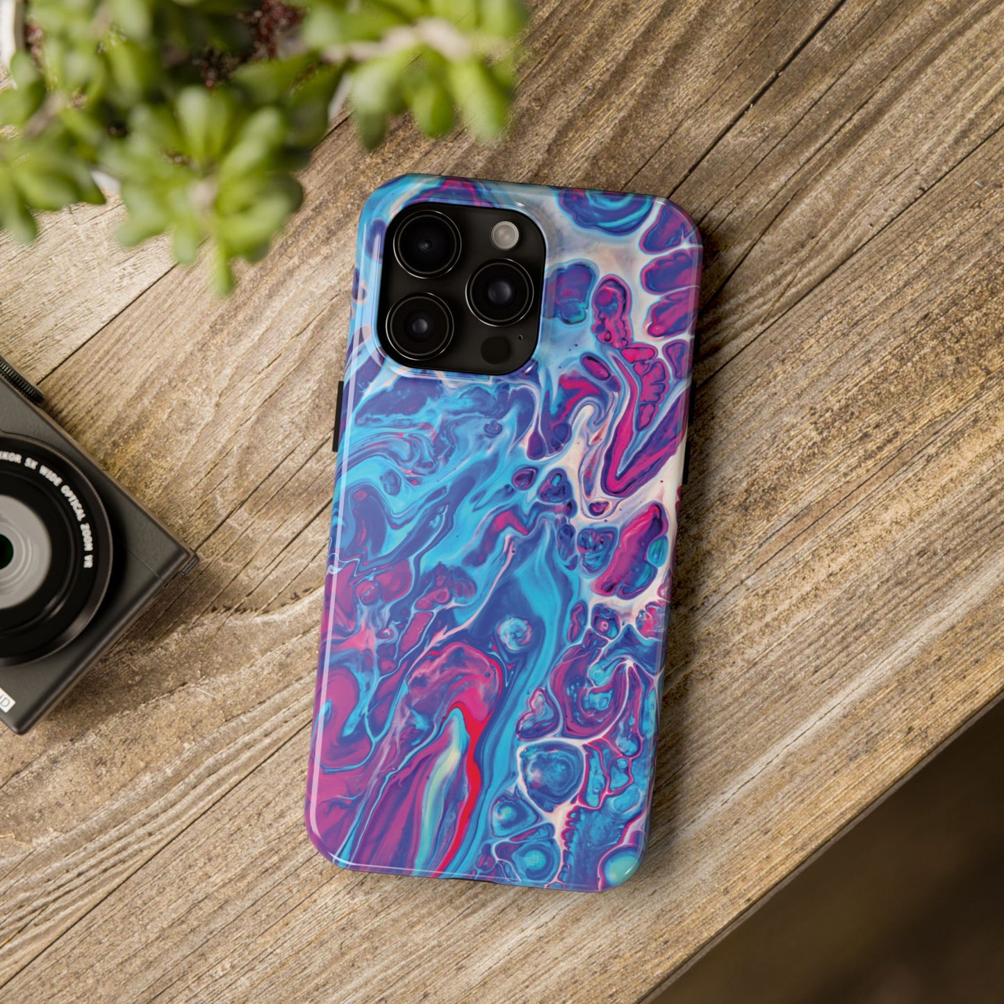 Galactic Swirl" Heavy-Duty Protection Smartphone Case