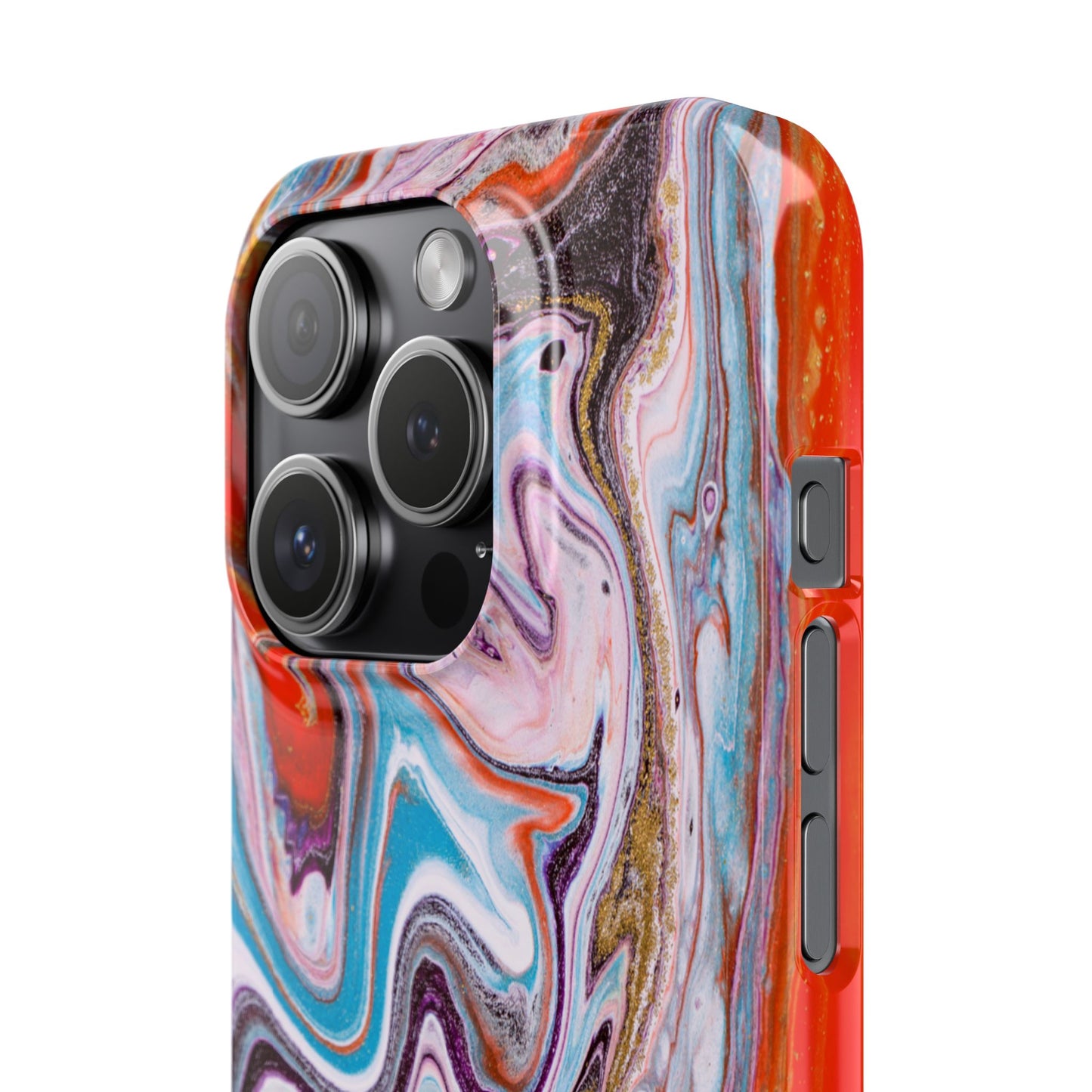 Abstract Elegance Marbled Phone Case - Slim and Protective