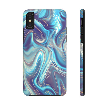 Aurora Swirl Impact-Resistant Phone Case