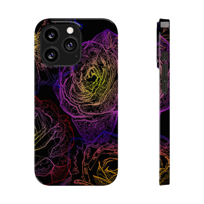 Cosmic Flower (Slim Phone Cases)