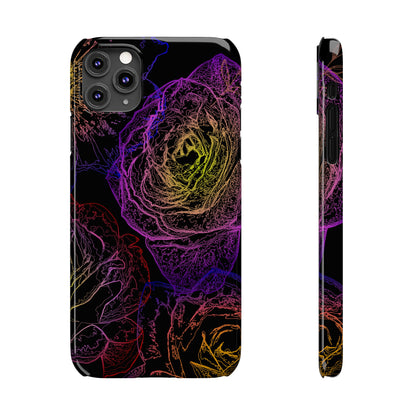 Cosmic Flower (Slim Phone Cases)