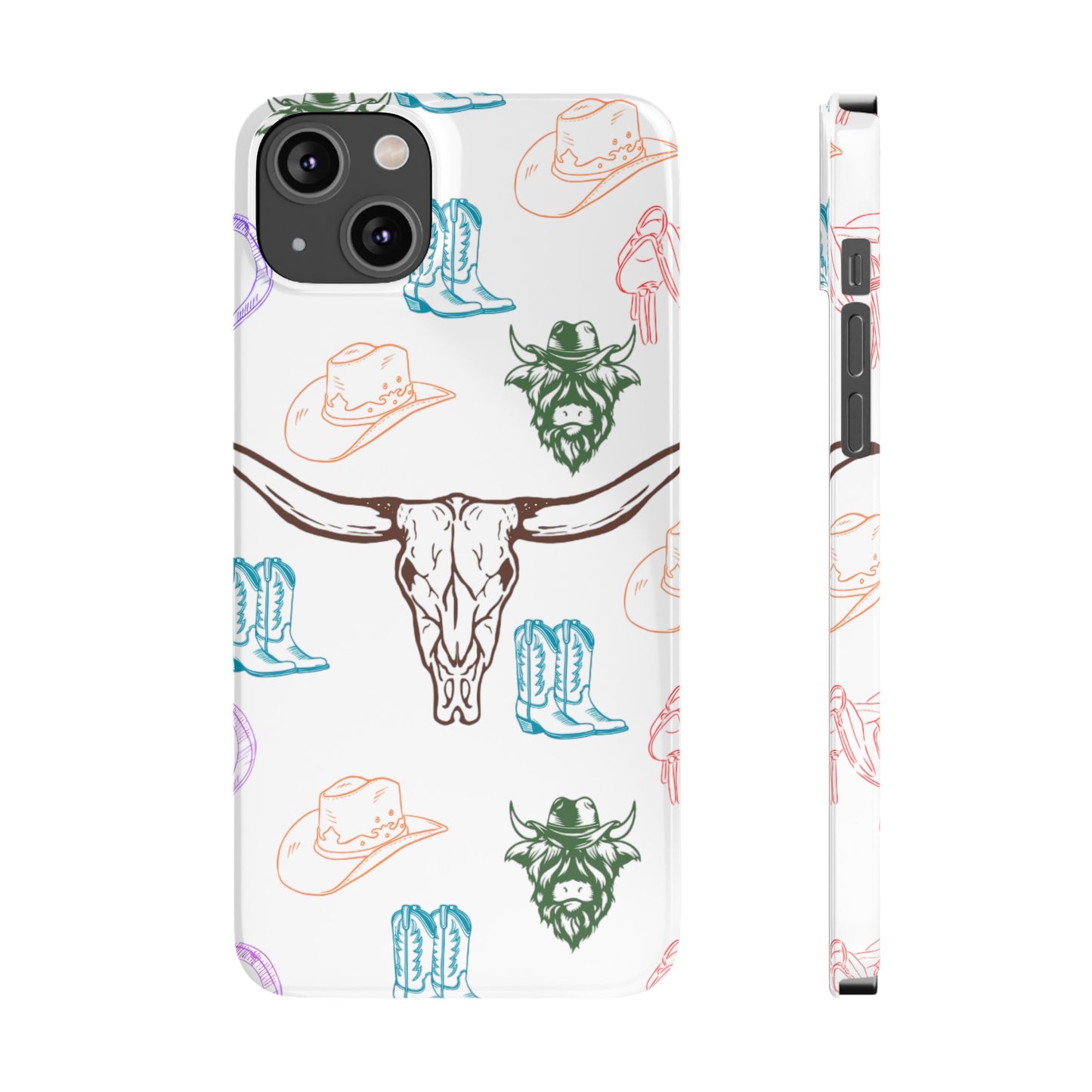 CowGirl World (Slim Phone Cases)