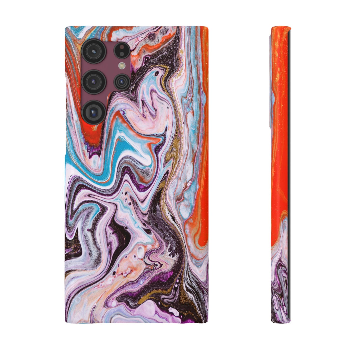 Abstract Elegance Marbled Phone Case - Slim and Protective