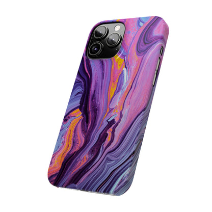 Psychedelic Swirl Ultra-Slim Phone Case for iPhone