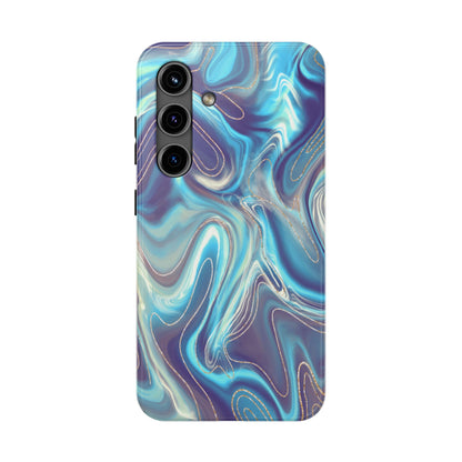 Aurora Swirl Impact-Resistant Phone Case