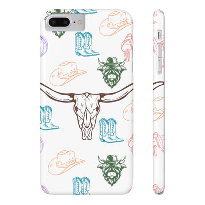 CowGirl World (Slim Phone Cases)