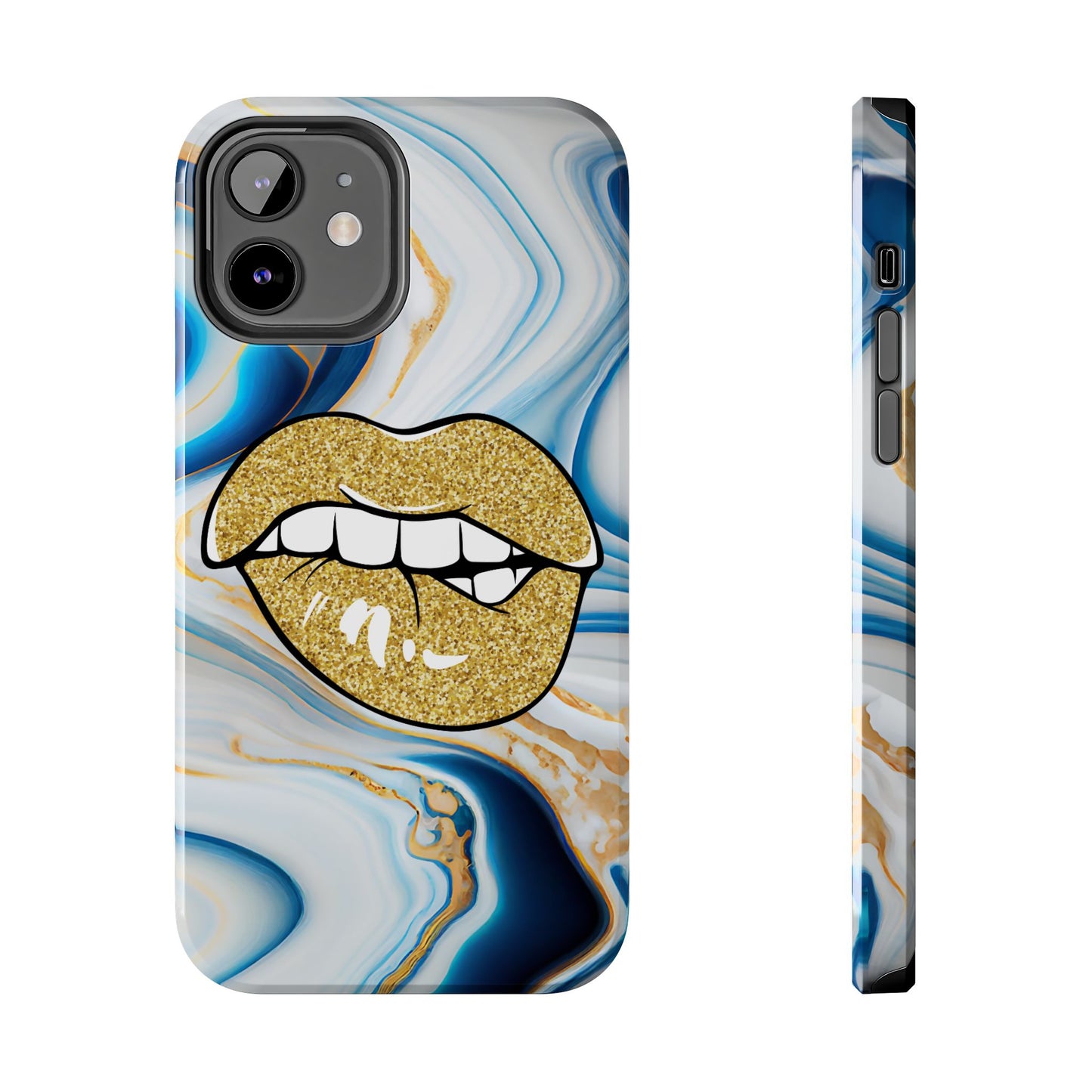 Marbled Kiss (Tough Phone Case)