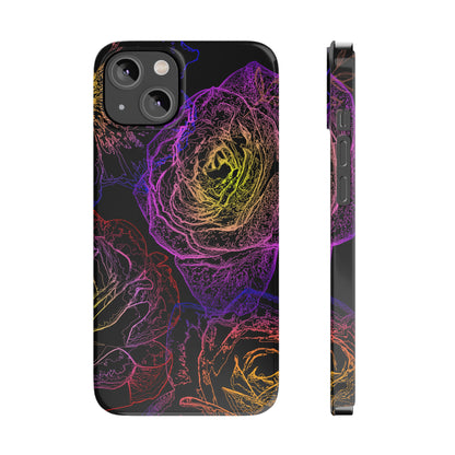 Cosmic Flower (Slim Phone Cases)